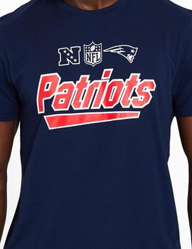 Camiseta WORDMARK PATRIOTS - Azul