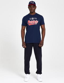 Camiseta WORDMARK PATRIOTS - Azul