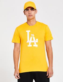 Camiseta INFILL LA DODGERS - Amarillo