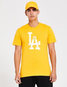 Camiseta INFILL LA DODGERS - Amarillo
