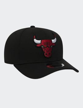 Gorra STRETCH SNAP 9FIFTY BULLS - Negro