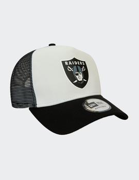 Gorra COLOUR BLOCK TRUCKER RAIDERS - Blanco