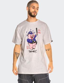 Camiseta Grimey  OINK - Sport Grey
