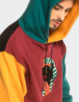 Sudadera capucha Grimey CALL OF YORE- Multicolor