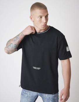 Camiseta Project X Paris  2010132 OVERSIDE - Negro