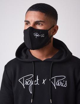 Mascarillas Project X Paris M801 LOGO - Negro