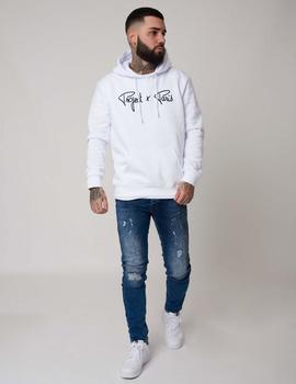 Sudadera Capucha Project X Paris 1920010 LOGO - Blanco