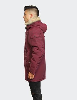 Cazadora Carhartt ANCHORAGE PARKA - Merlot black