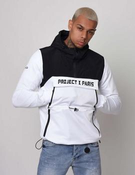 Sudadera Proyect X Paris 1920028 CANGURO - Blanco/Negro