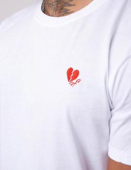 Camiseta Project X Paris 2010101 HEART - Blanco