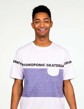 Camiseta Hydroponic  HY SK8 - White / H.Blue