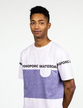 Camiseta Hydroponic  HY SK8 - White / H.Blue