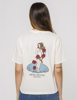 Camiseta Kaotiko VENUS - Rosa Marfil