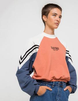 Sudadera Kaotiko Crew ADA -Albaricoque