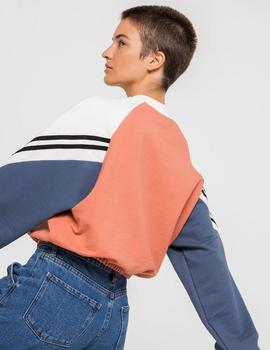 Sudadera Kaotiko Crew ADA -Albaricoque