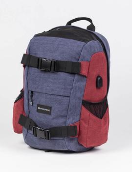 Mochila Hydroponic BG KENTER - RUSTIC GREY DNM NAVY