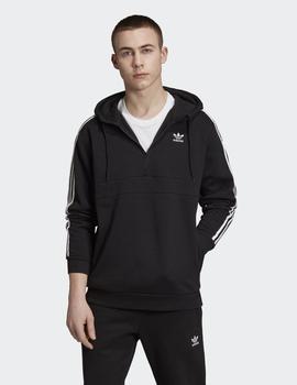 Sudadera capucha Adidas 3-STRIPES HZ - Negro