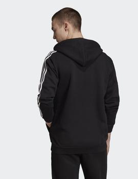 Sudadera capucha Adidas 3-STRIPES HZ - Negro