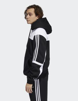 Sudadera Capucha Adidas CLASSICS - Negro blanco