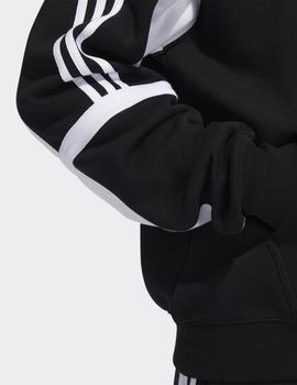 Sudadera Capucha Adidas CLASSICS - Negro blanco