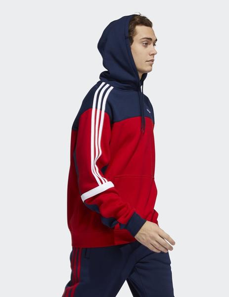 Sudadera Capucha Adidas - Rojo Azul