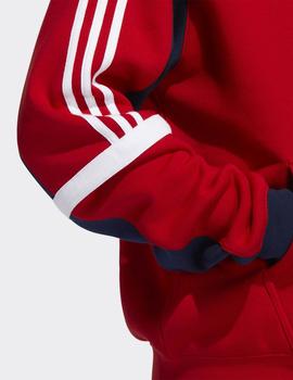 Sudadera Capucha Adidas CLASSICS - Rojo Azul