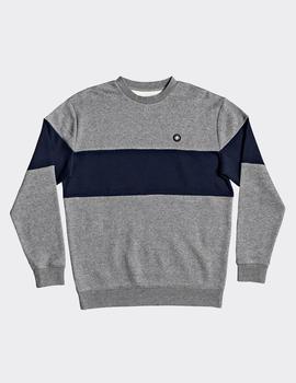 Sudadera Dc Shoes Crew RIOT COLORBLOCK - Medium Grey Heathe