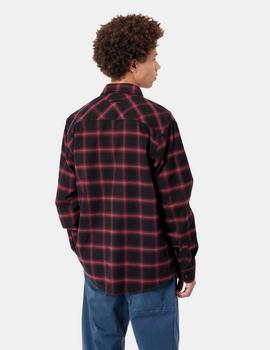 Camisa Carhartt DARREN LS - Granate