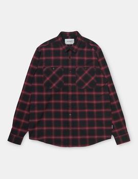 Camisa Carhartt DARREN LS - Granate