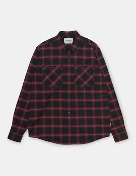 Camisa Carhartt DARREN LS - Granate