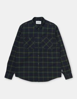 Camisa DARREN LS - Verde Botella