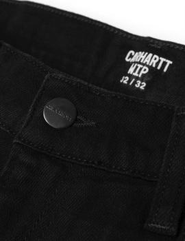 Pantalón Carhartt REBEL - Black Rinsed