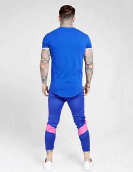 Pantalón ATHLETE FADE PANEL TRACK - Bluen Neon