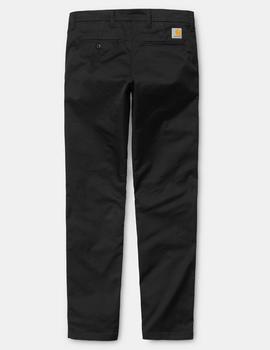 Pantalón Carhartt  SID - Black Rinsed