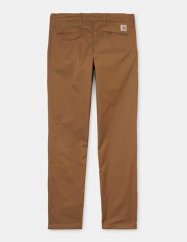 Pantalón Carhartt SID - Hamilton Brown Rinsed