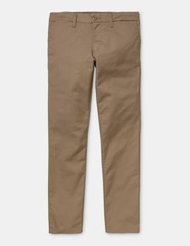 Pantalón Carhartt  SID - Leather Rinsed