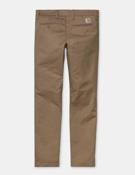 Pantalón Carhartt  SID - Leather Rinsed