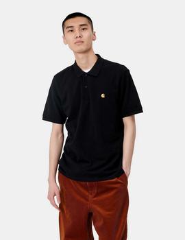 Polo Carhartt CHASE - Negro