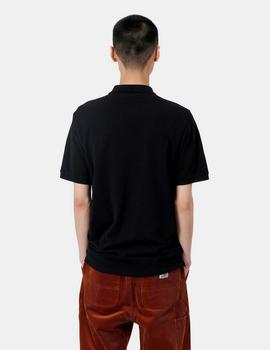 Polo Carhartt CHASE - Negro