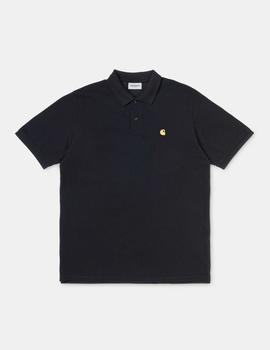 Polo Carhartt CHASE - Negro