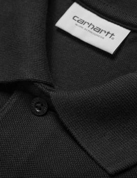 Polo Carhartt CHASE - Negro