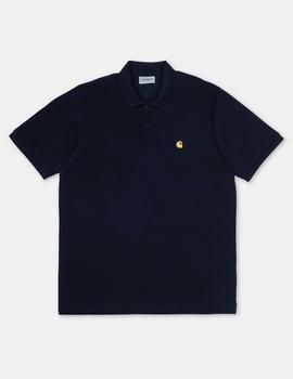 Polo Carhartt CHASE - Azul Marino