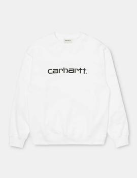 Sudadera W CARHARTT SWEAT - Blanco/Negro