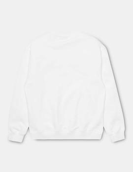 Sudadera W CARHARTT SWEAT - Blanco/Negro