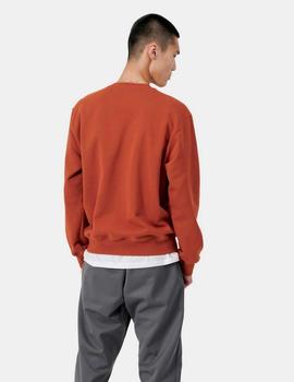 Sudadera CARHARTT SWEAT - Cinnamon/Black