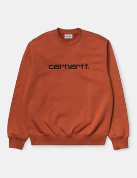 Sudadera CARHARTT SWEAT - Cinnamon/Black