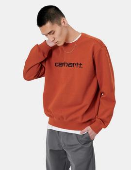 Sudadera CARHARTT SWEAT - Cinnamon/Black