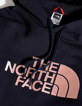 Sudadera Capucha The North Face DREW PEAK - Marino/Rosa