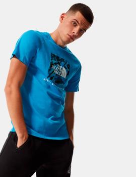Camiseta RAGLAN REDBOX - Azul