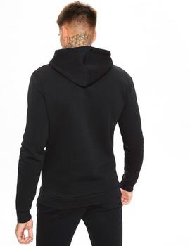 Sudadera Capucha Eleven TOPAZ - Black / Orange